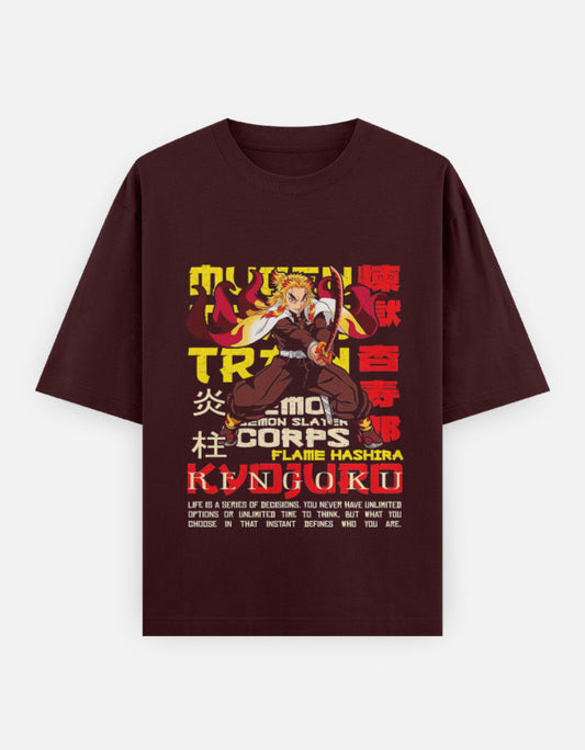 Anime Oversized Classic T-Shirt t-shirt oversized fit cotton fabric heavyweight fabric detail view by HAViT Apparel