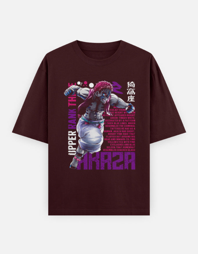 Anime Oversized Classic T-Shirt t-shirt oversized fit cotton fabric heavyweight fabric detail view by HAViT Apparel