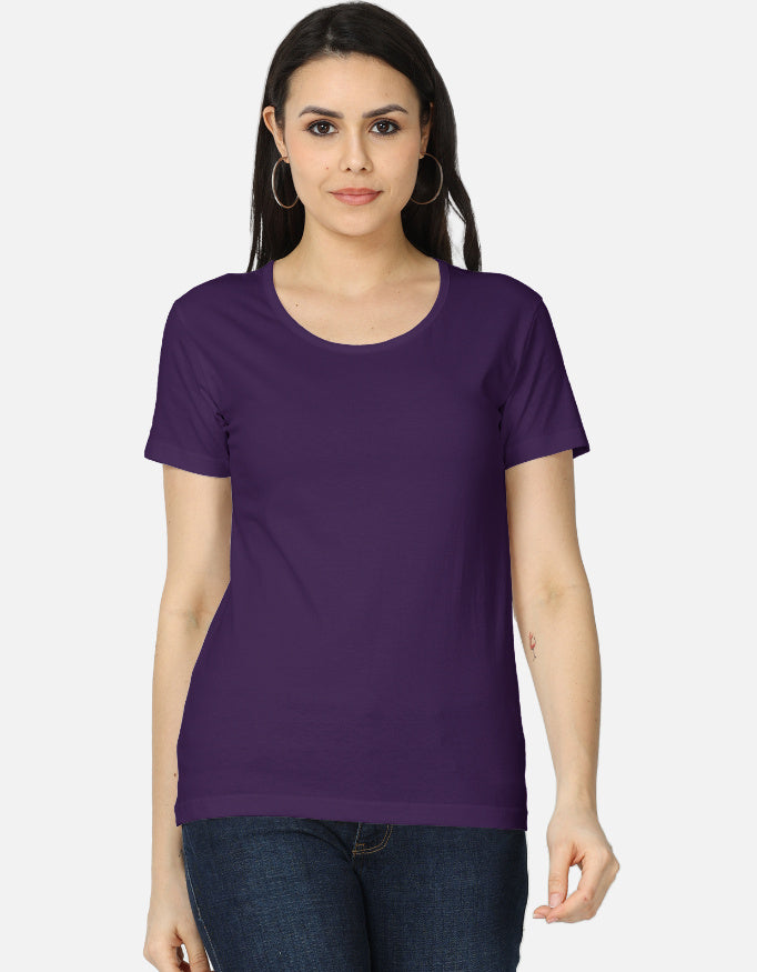 Women's Classic T-Shirt regular fit cotton fabric heavyweight fabric detail view by HAViT Apparel