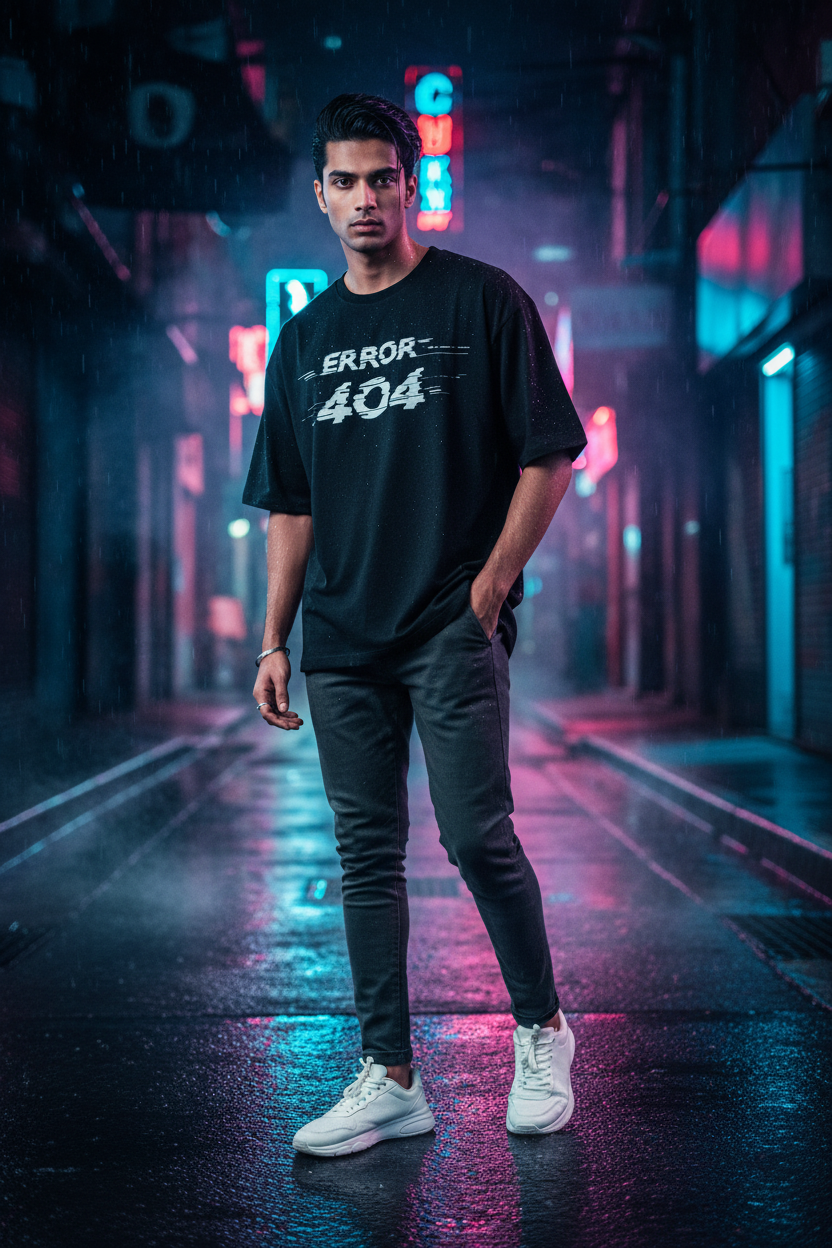 Error 404 – Oversized Standard T-Shirt