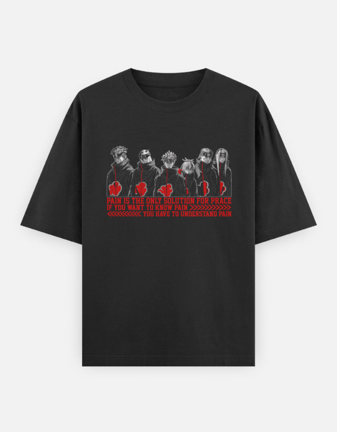 Anime Oversized Classic T-Shirt t-shirt oversized fit cotton fabric heavyweight fabric detail view by HAViT Apparel