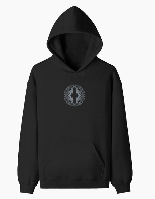 Reflections Pullover Hoodie hoodie regular fit cotton fabric heavyweight fabric detail view by HAViT Apparel