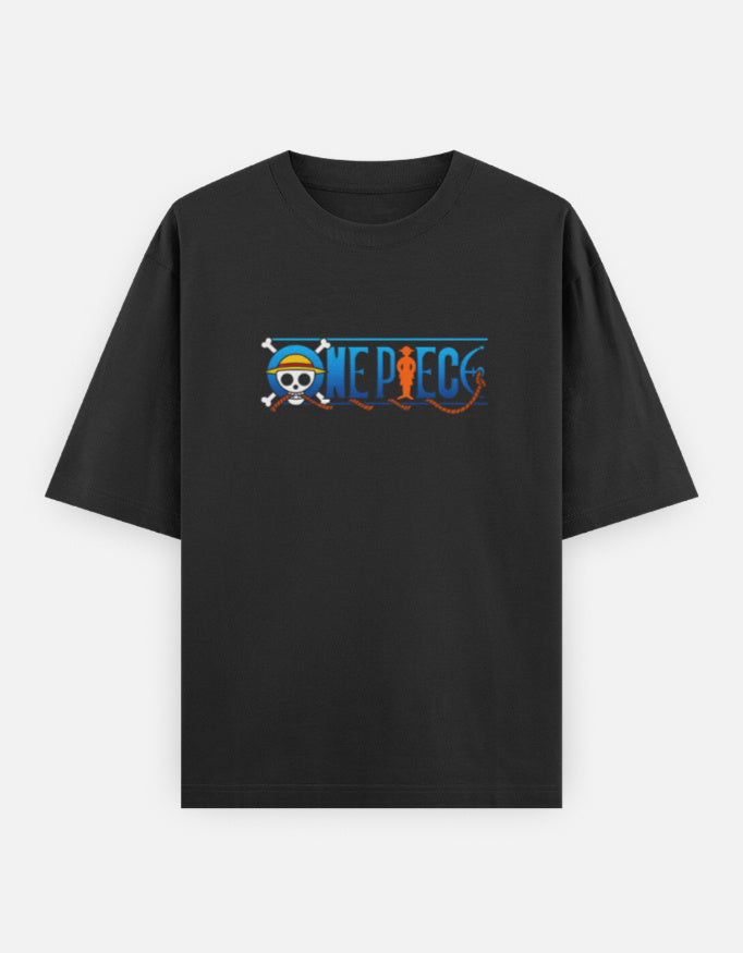 Anime Oversized Classic T-Shirt t-shirt oversized fit cotton fabric heavyweight fabric detail view by HAViT Apparel