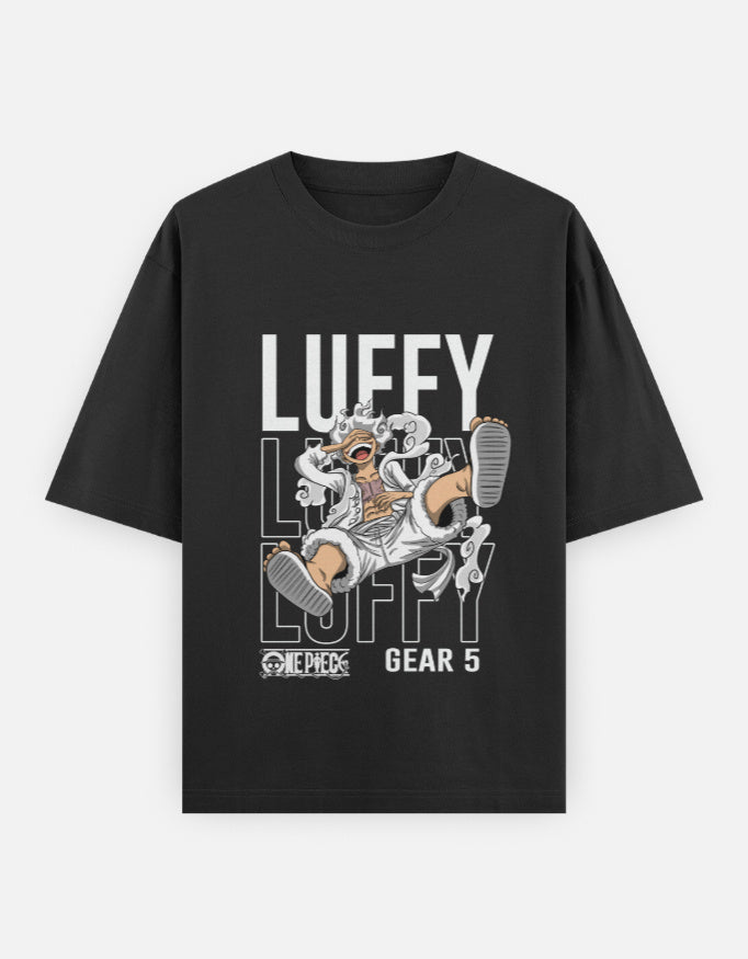 Anime Oversized Classic T-Shirt t-shirt oversized fit cotton fabric heavyweight fabric detail view by HAViT Apparel