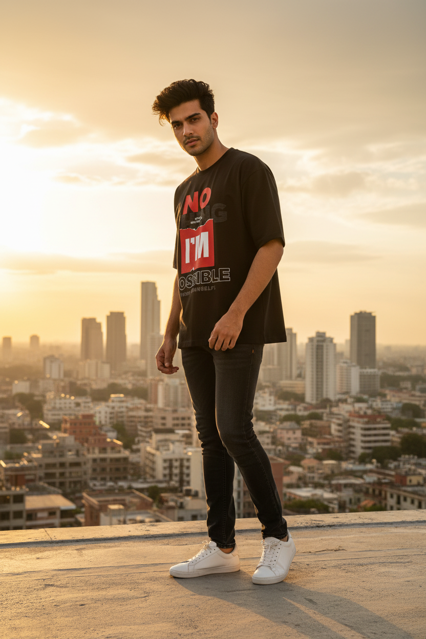 No Thing Is Impossible – Oversized T-Shirt