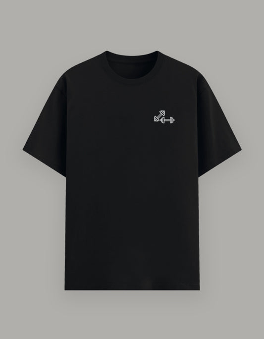 Pretty Strong Basic Tee t-shirt cotton fabric detail view by HAViT Apparel