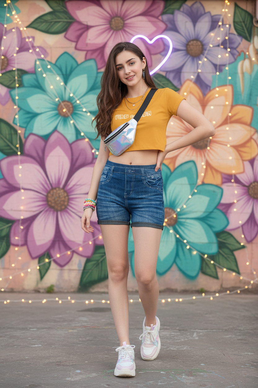 Vibe Queen Crop Top