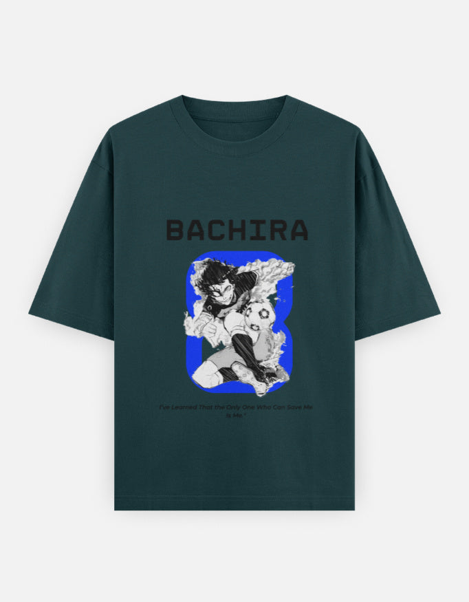 Anime Oversized Classic T-Shirt t-shirt oversized fit cotton fabric heavyweight fabric detail view by HAViT Apparel