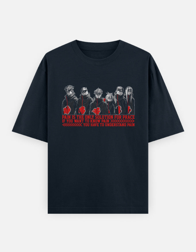 Anime Oversized Classic T-Shirt t-shirt oversized fit cotton fabric heavyweight fabric detail view by HAViT Apparel