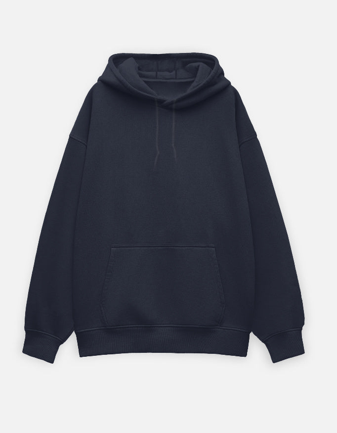 Dagger & Dragon- Oversized Hoodie sweatshirt oversized fit cotton fabric heavyweight fabric detail view by HAViT Apparel