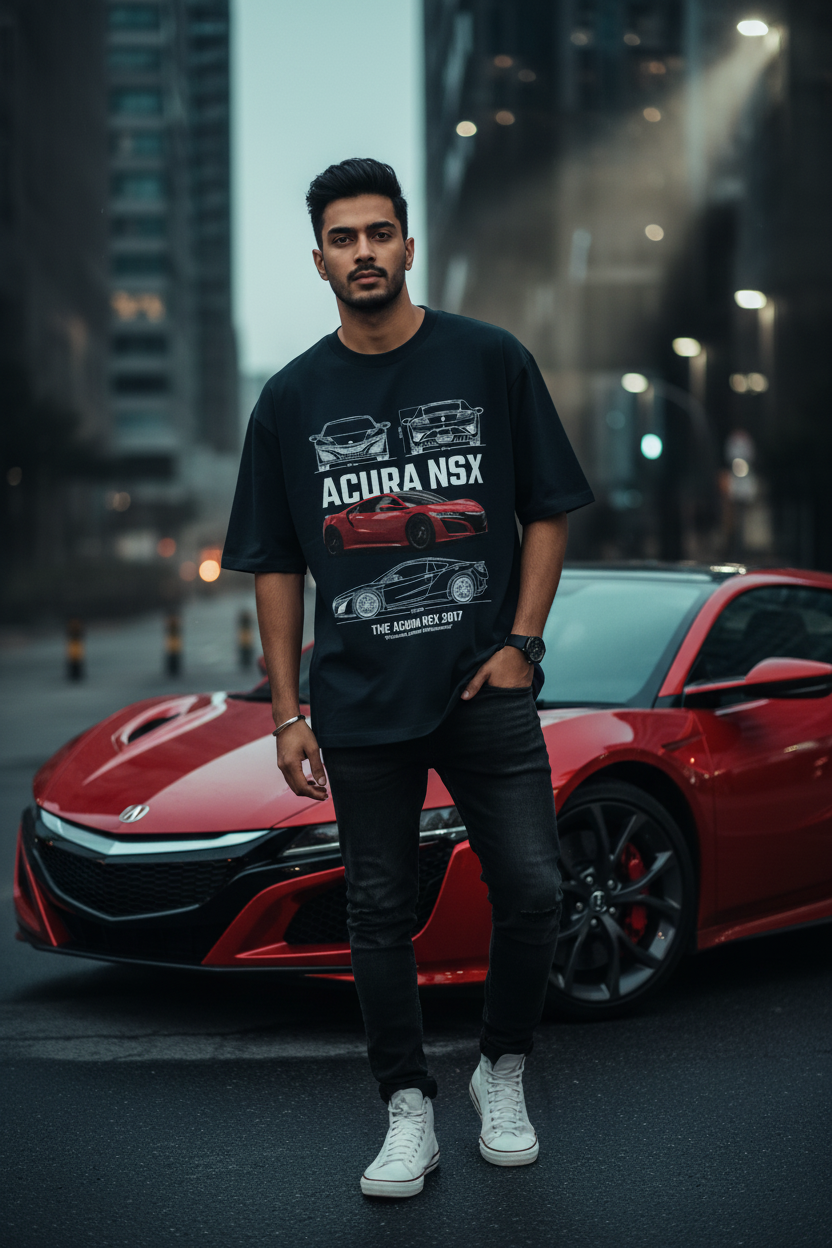 Acura NSX – Precision Crafted Performance Oversized T-Shirt