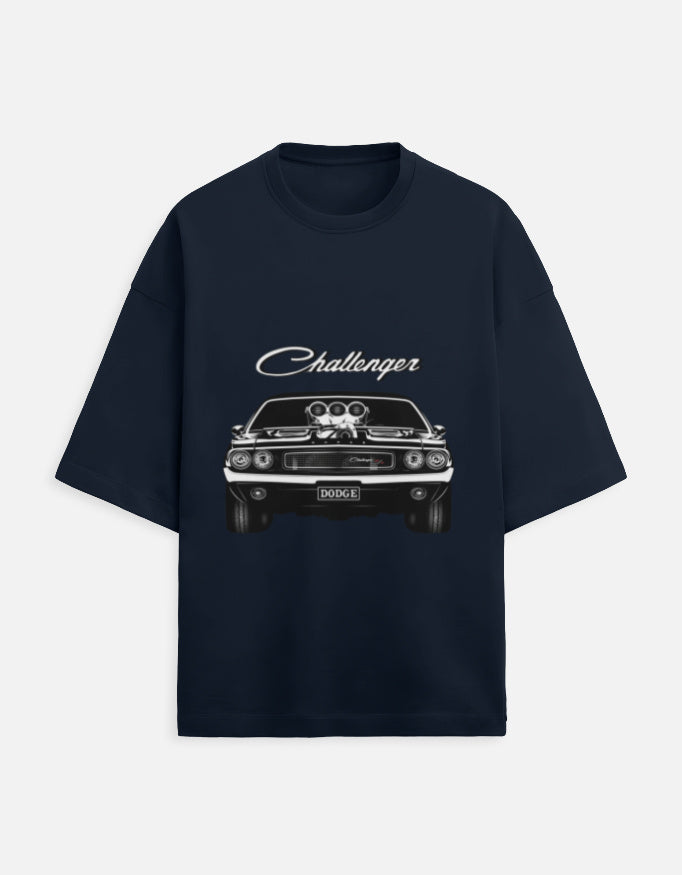 Midnight Muscle Frontline Oversized Terry Tshirt oversized fit cotton fabric heavyweight fabric graphic print printed design detail view by HAViT Apparel