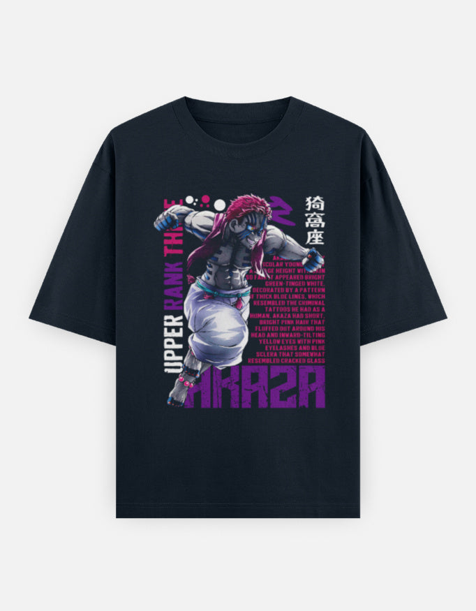 Anime Oversized Classic T-Shirt t-shirt oversized fit cotton fabric heavyweight fabric detail view by HAViT Apparel