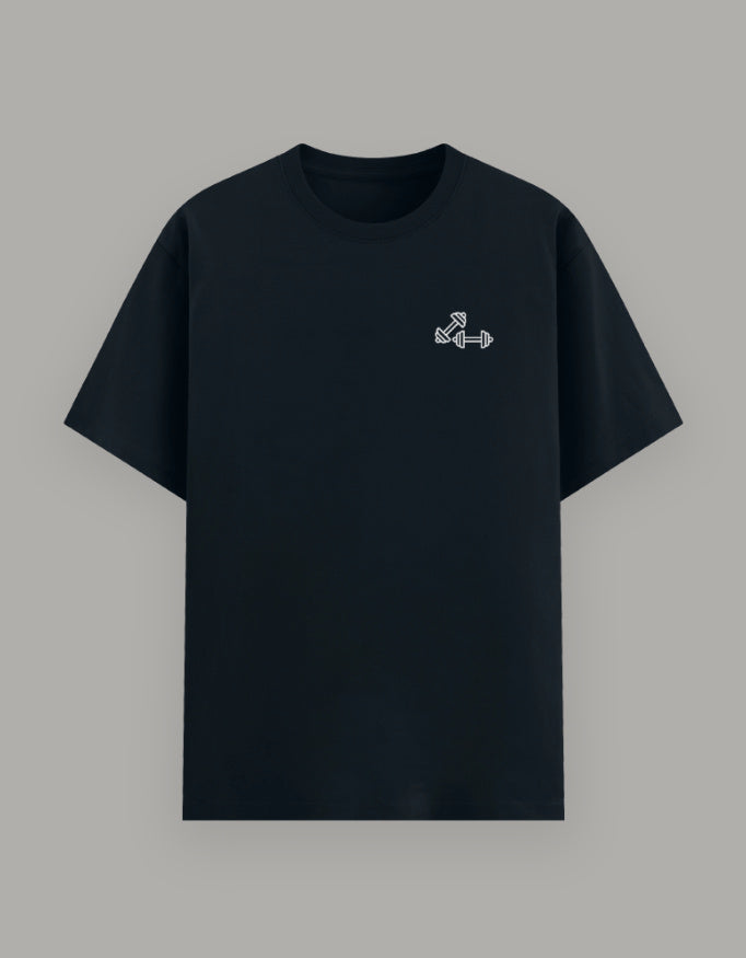 Pretty Strong Basic Tee t-shirt cotton fabric detail view by HAViT Apparel