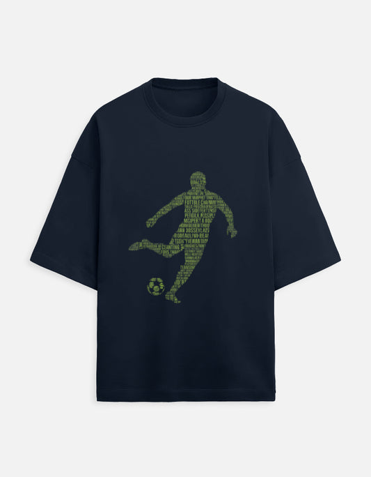 Unisex Terry Oversized Tee oversized fit cotton fabric heavyweight fabric detail view by HAViT Apparel