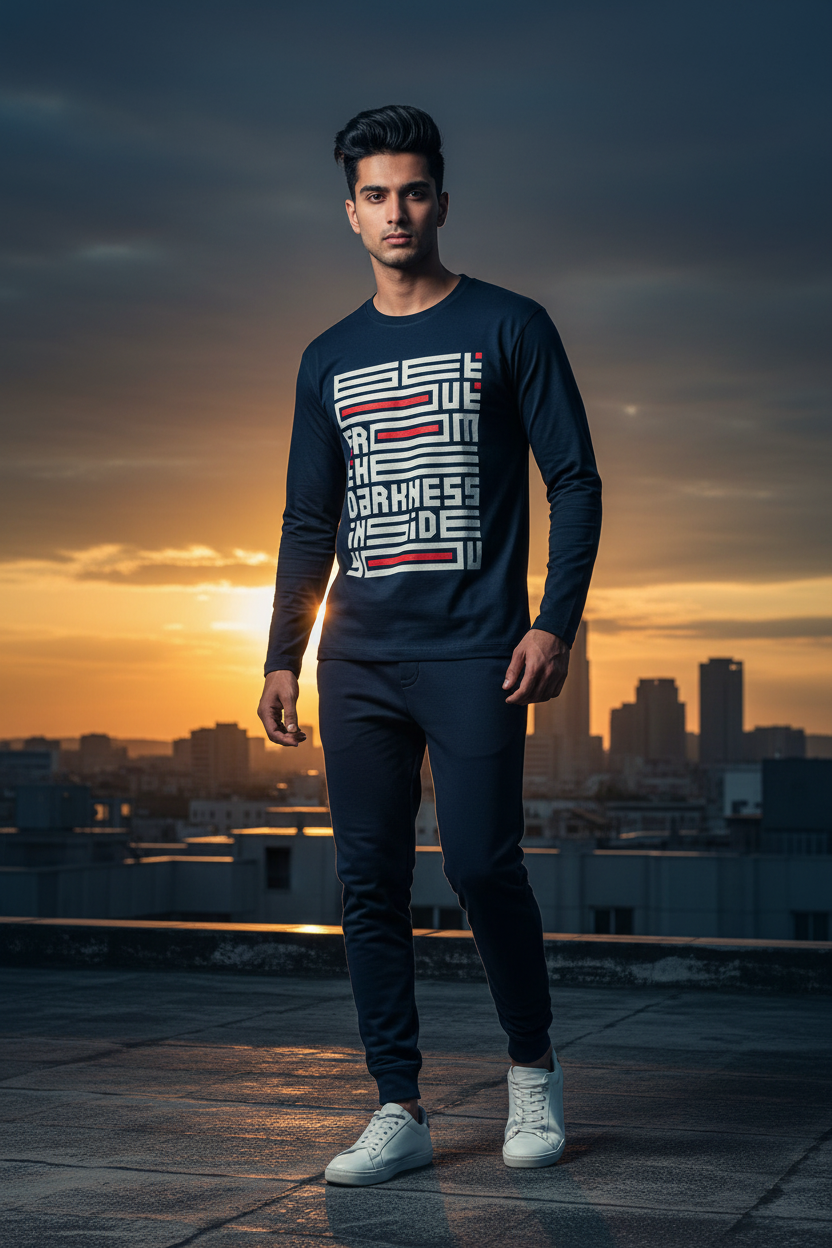 See You From The Darkness Inside Full Sleeve T-Shirt