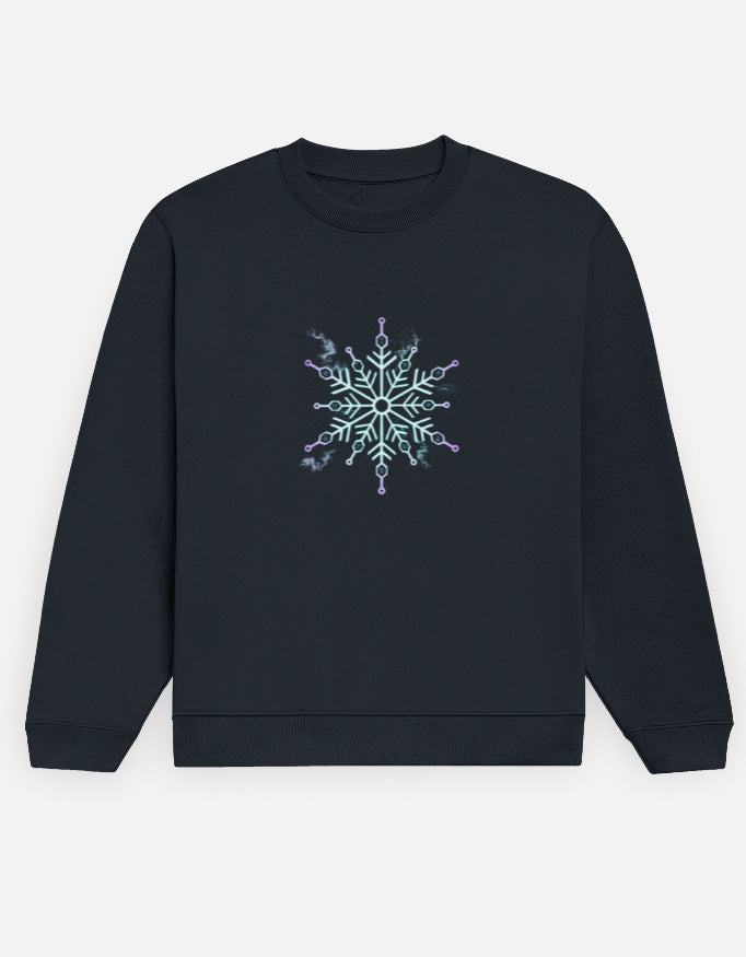 Anime Sweatshirt regular fit cotton fabric heavyweight fabric detail view by HAViT Apparel