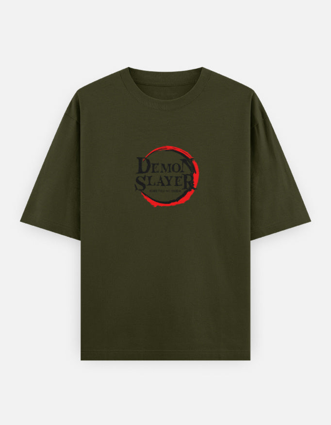 Anime Oversized Classic T-Shirt t-shirt oversized fit cotton fabric heavyweight fabric detail view by HAViT Apparel