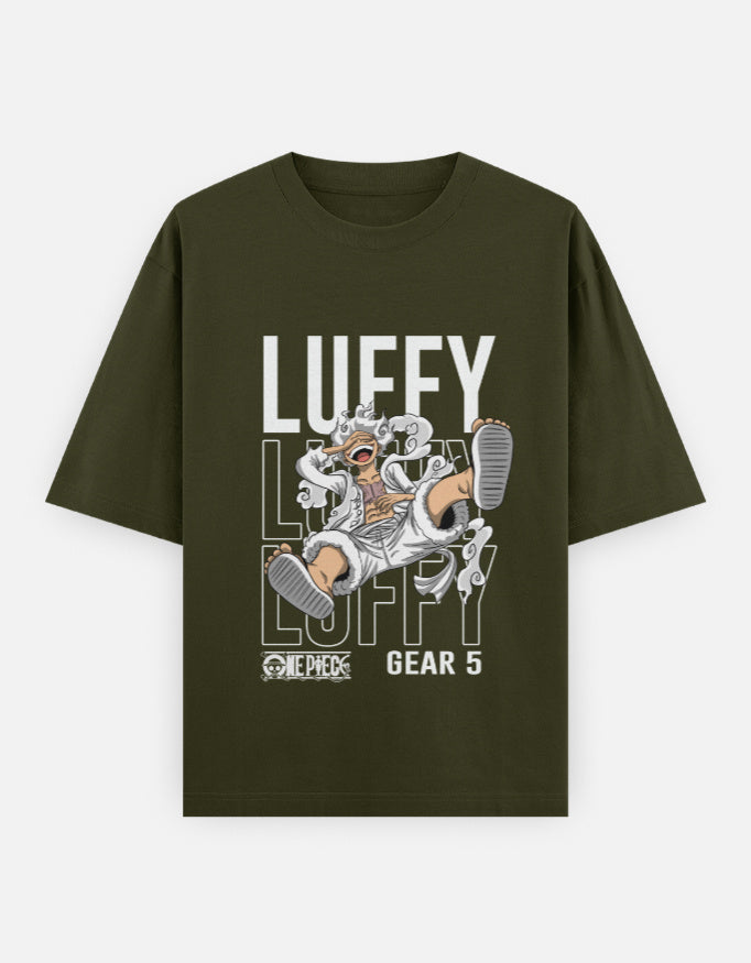 Anime Oversized Classic T-Shirt t-shirt oversized fit cotton fabric heavyweight fabric detail view by HAViT Apparel