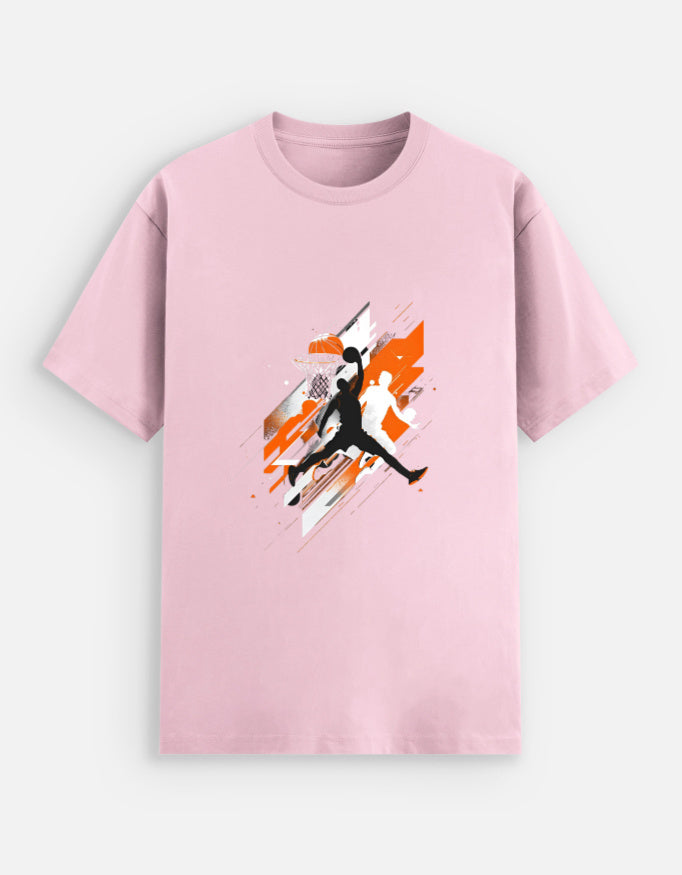 Stretch T-shirt t-shirt cotton fabric printed design detail view by HAViT Apparel