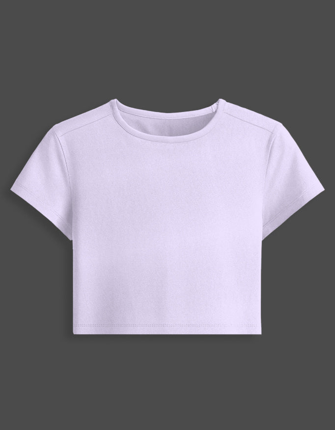 The Dreamer Baby Tee cotton fabric heavyweight fabric detail view by HAViT Apparel