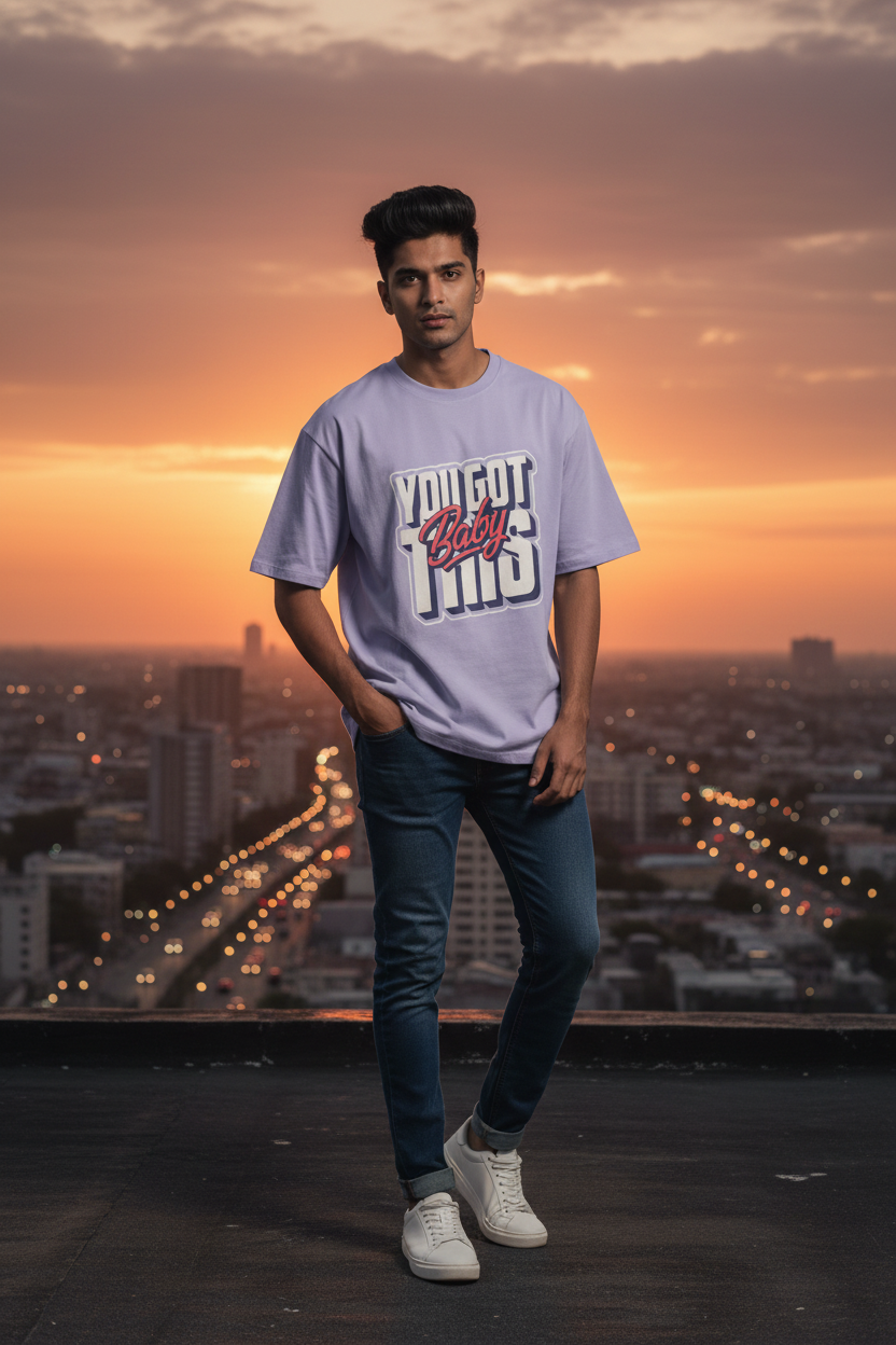 You Got This – Oversized Motivation T-Shirt