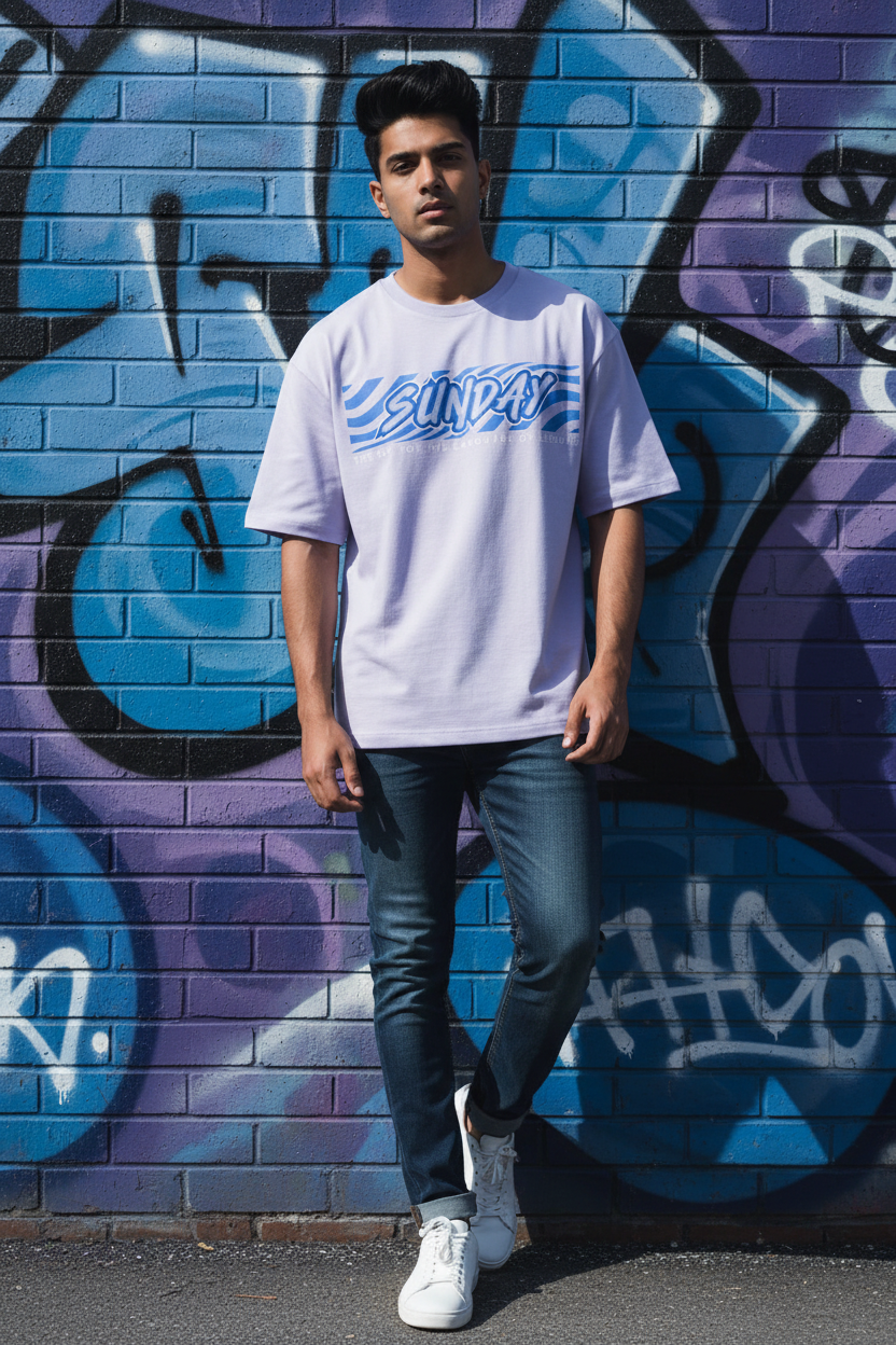 Sunday – Chill Mode Oversized T-Shirt