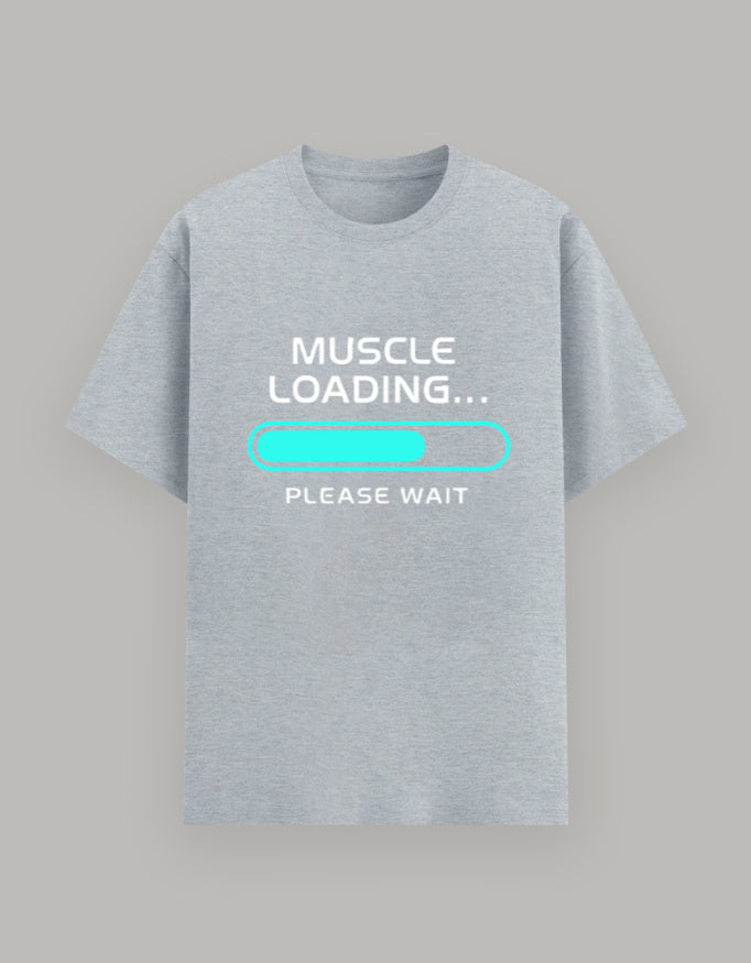 Muscle Mode Basic Tee t-shirt cotton fabric detail view by HAViT Apparel
