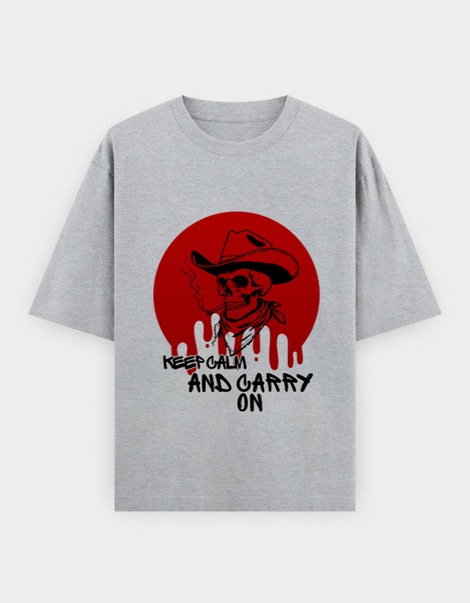 Unisex Oversized Classic T-Shirt oversized fit cotton fabric heavyweight fabric detail view by HAViT Apparel