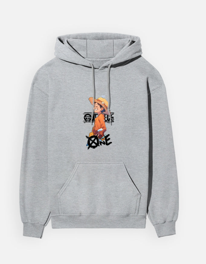 Anime Hoodie hoodie regular fit cotton fabric heavyweight fabric graphic print printed design anime inspired design detail view by HAViT Apparel