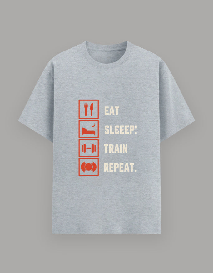 Gym Basic Tee cotton fabric heavyweight fabric detail view by HAViT Apparel