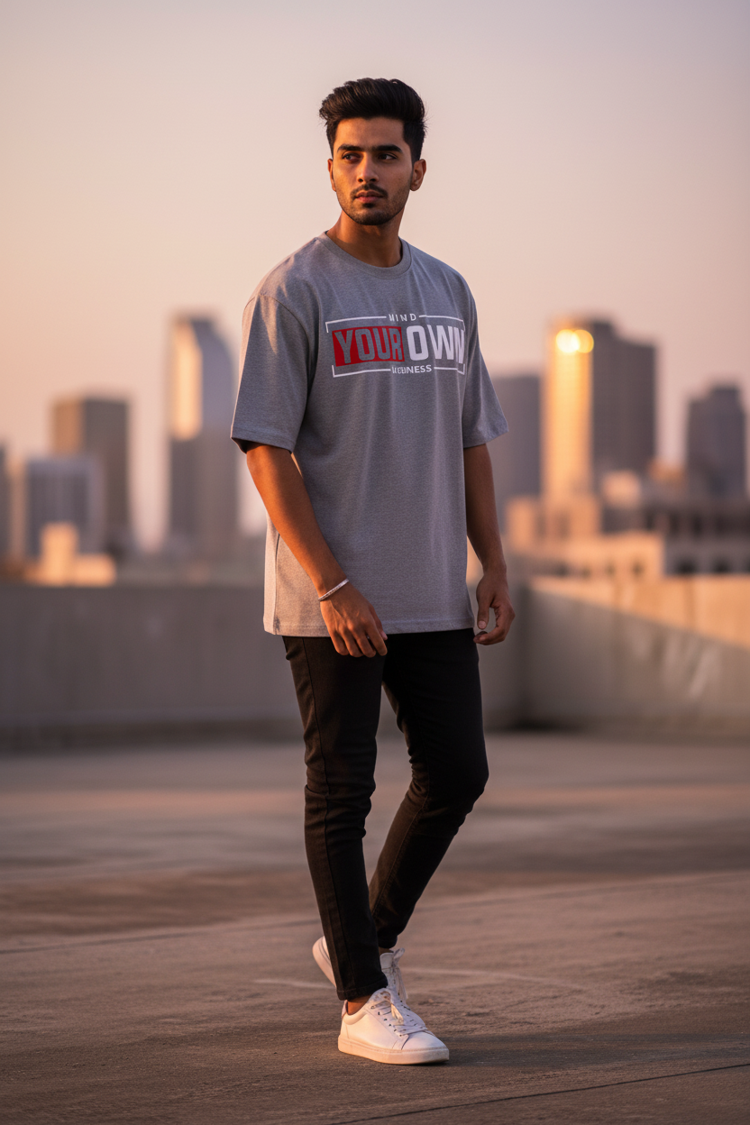 Mind Your Own Business – Oversized Standard T-Shirt