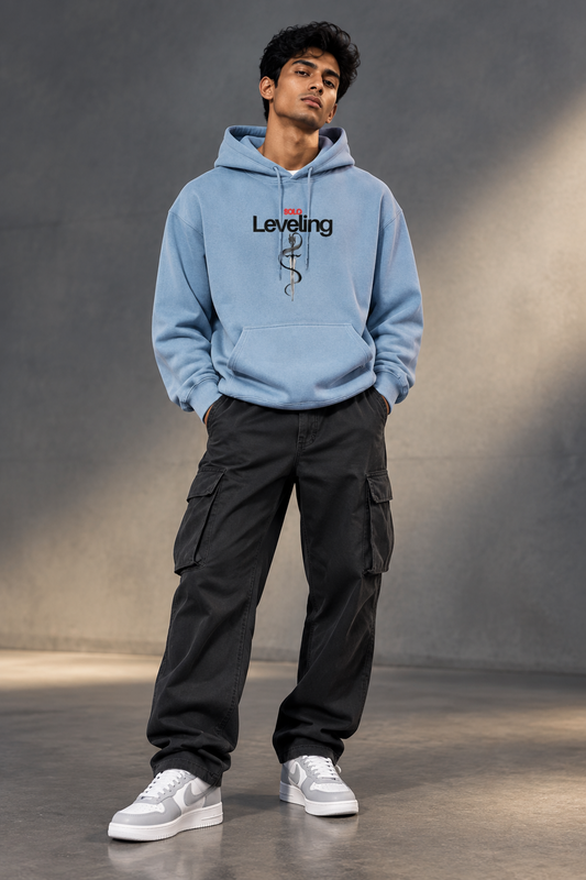 Solo Leveling Sword Print Hoodie