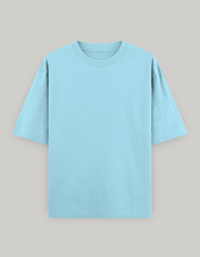 Bloom with Confidence Oversized Tee t-shirt oversized fit cotton fabric heavyweight fabric printed design detail view by HAViT Apparel