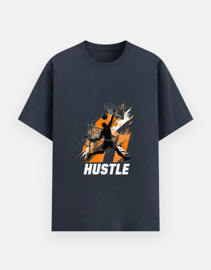 Unisex Basic T-Shirt cotton fabric heavyweight fabric detail view by HAViT Apparel