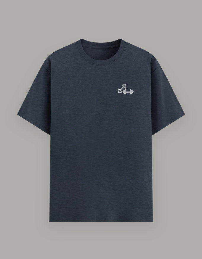 Pretty Strong Basic Tee t-shirt cotton fabric detail view by HAViT Apparel
