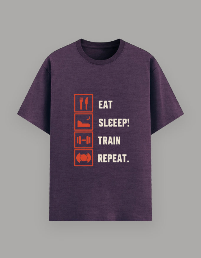 Gym Basic Tee cotton fabric heavyweight fabric detail view by HAViT Apparel