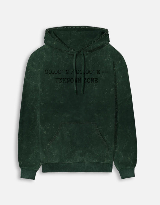 Elite Acid Wash Heavyweight Hoodie hoodie oversized fit acid washed heavyweight fabric detail view by HAViT Apparel