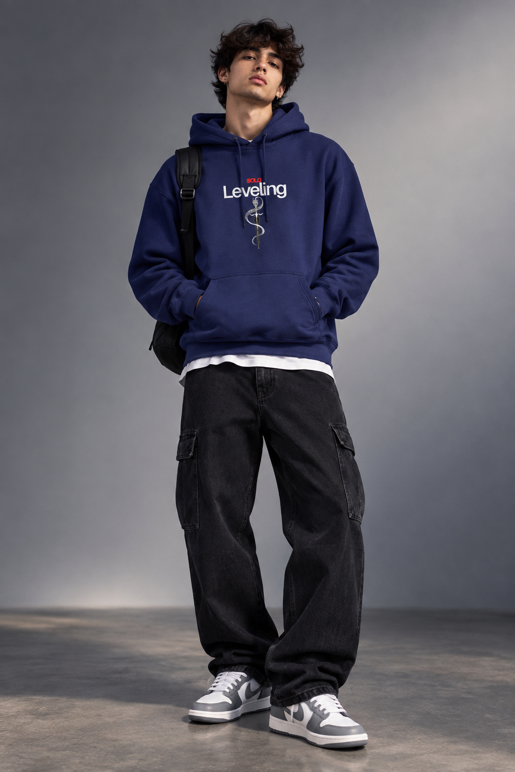 Solo Leveling Sword Hoodie