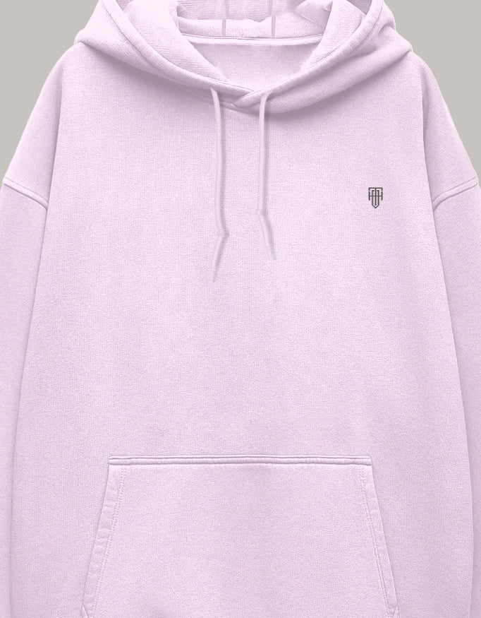 HAViT Crest Oversized Hoodie hoodie oversized fit cotton fabric heavyweight fabric detail view by HAViT Apparel