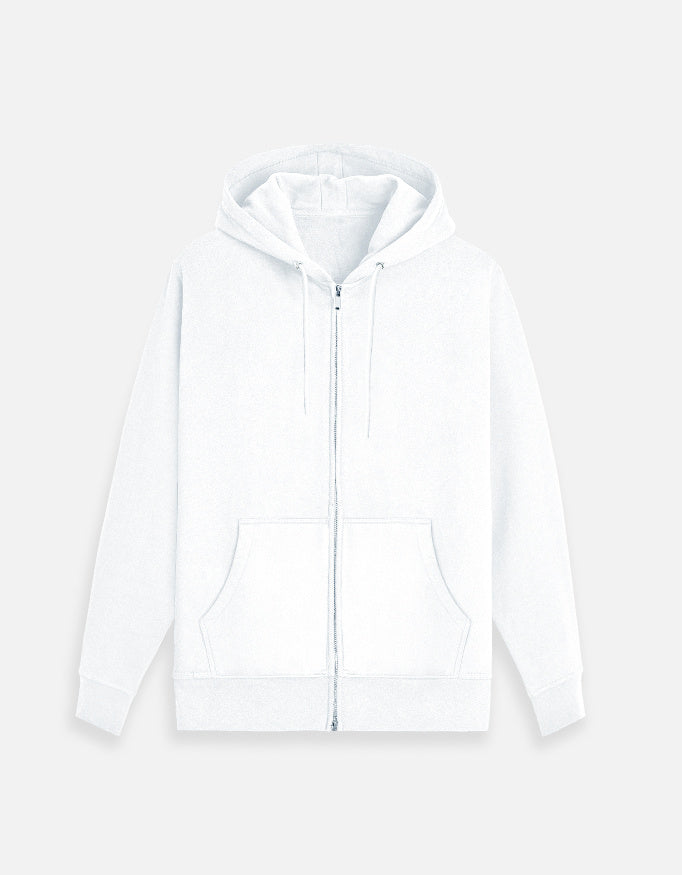 Anime Zip Hoodie hoodie regular fit cotton fabric heavyweight fabric printed design anime inspired design detail view by HAViT Apparel