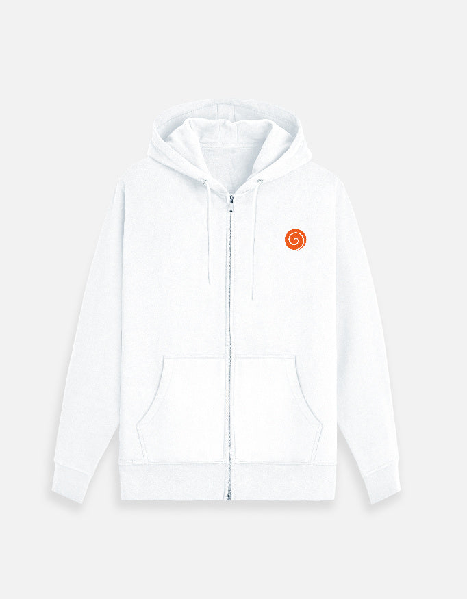 Anime Zip Hoodie hoodie regular fit cotton fabric heavyweight fabric printed design anime inspired design detail view by HAViT Apparel