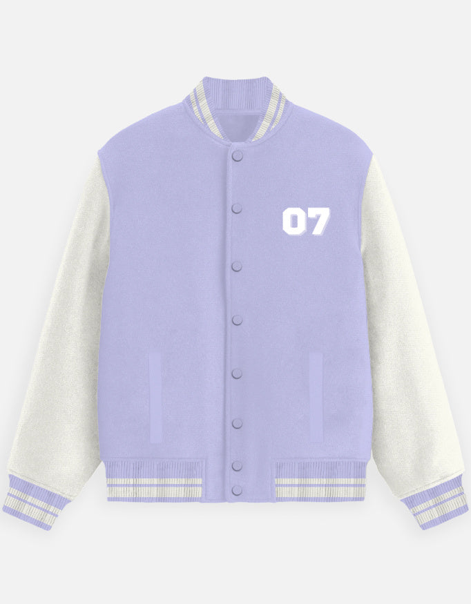 Varsity 07 Classic Edition Jacket jacket cotton fabric heavyweight fabric detail view by HAViT Apparel