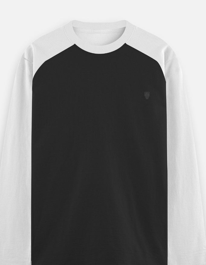 Raglan T-Shirt cotton fabric heavyweight fabric detail view by HAViT Apparel