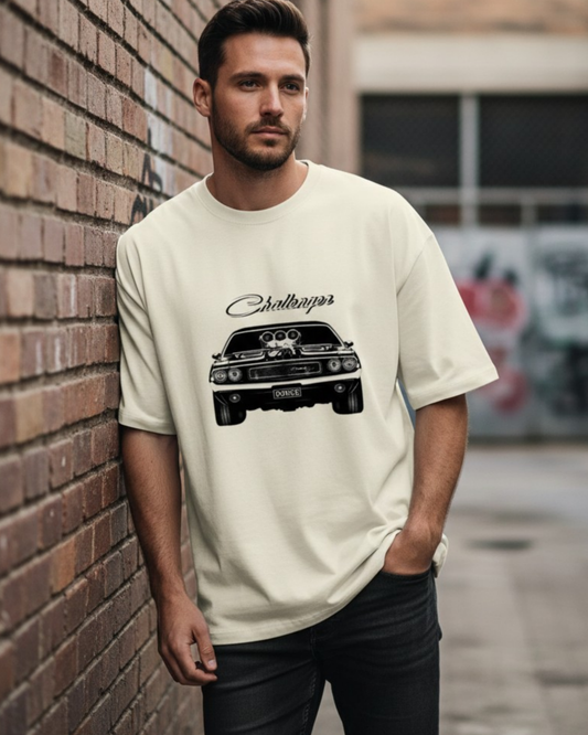 Midnight Muscle Frontline Oversized Terry Tshirt oversized fit cotton fabric heavyweight fabric graphic print printed design detail view by HAViT Apparel