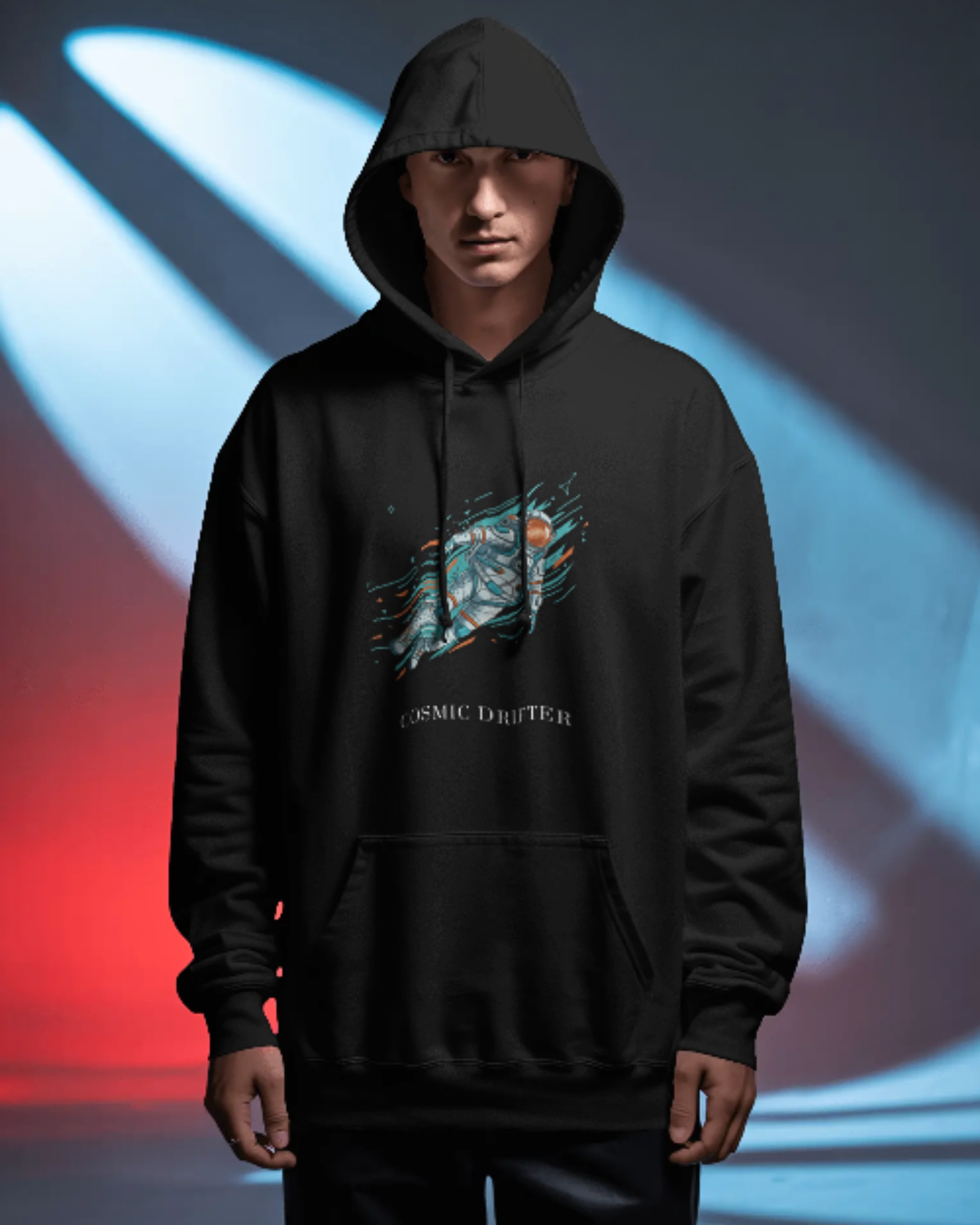 Cosmic Drifter- Pullover Hoodie