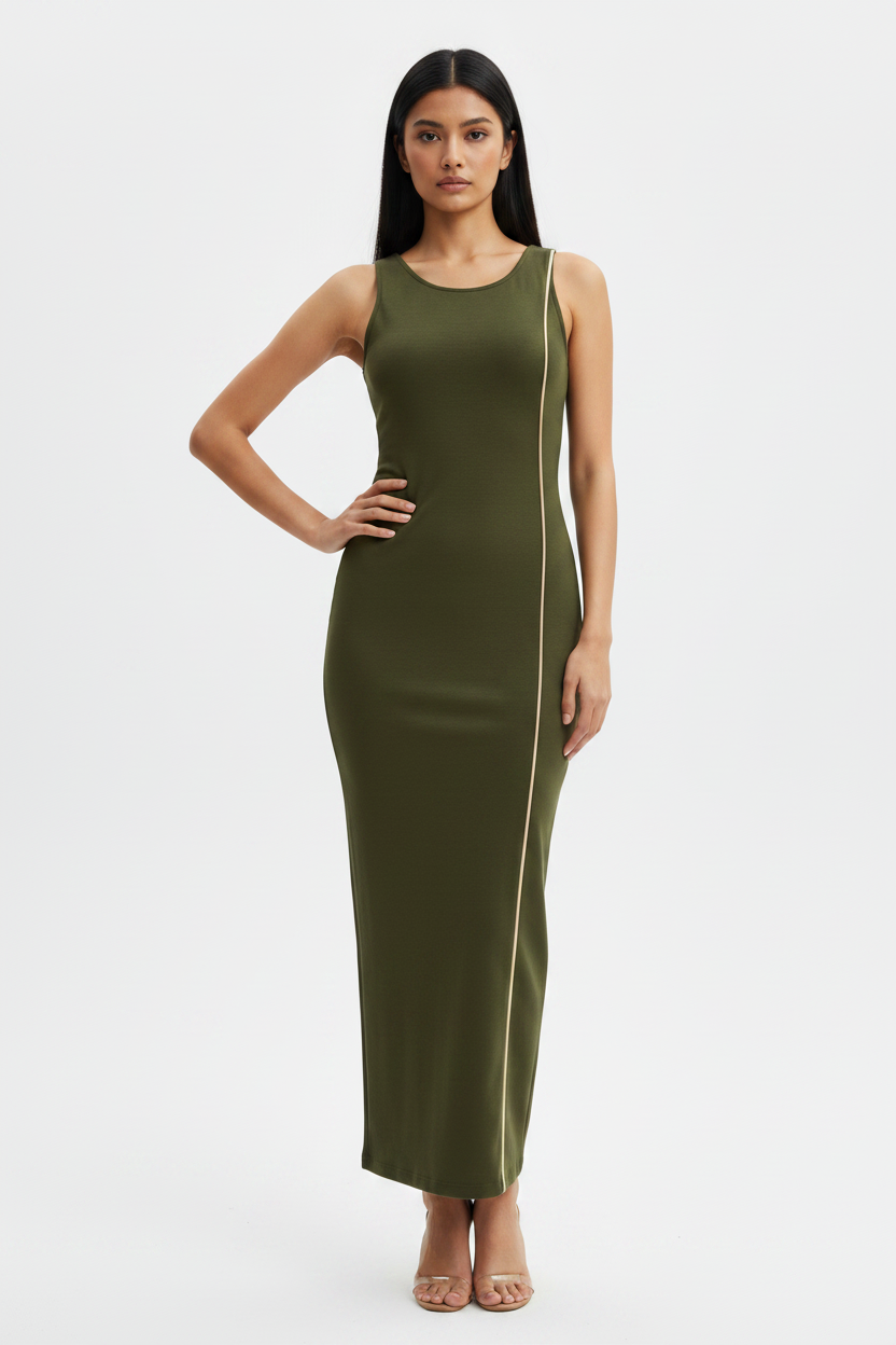 Sage Edge Bodycon Dress