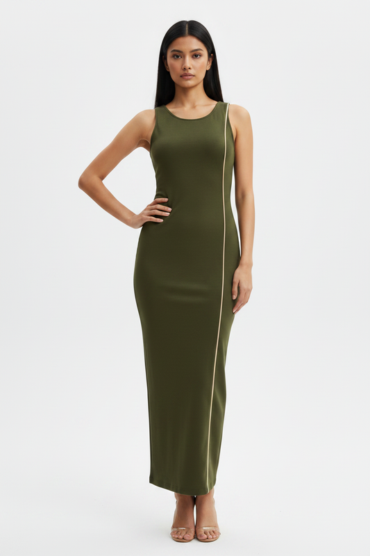 Sage Edge Bodycon Dress