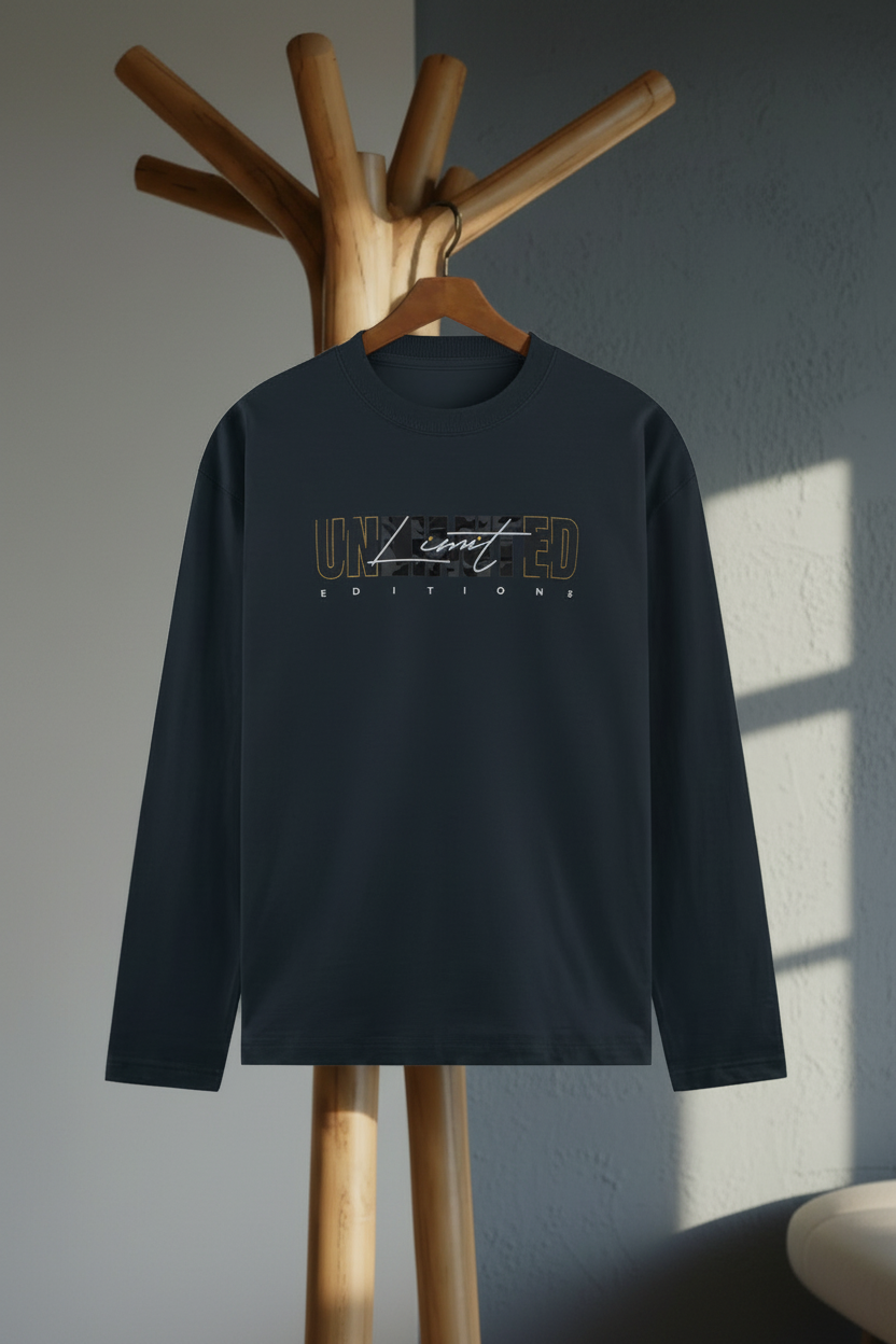 Unlimited Energy Oversized T-Shirt hanger mockup