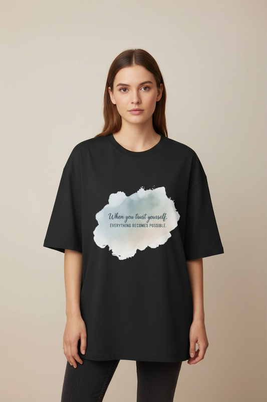 Trust Yourself Oversized T-Shirt